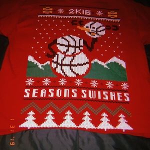 2k16 season swishes X-Mas t-shirt